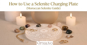 How to Use a Selenite Charging Plate (Moroccan Selenite Guide)