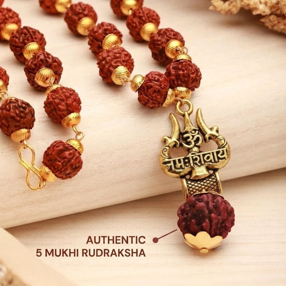 Vastu remedies for corporate success with gold capped Rudraksha jewelry