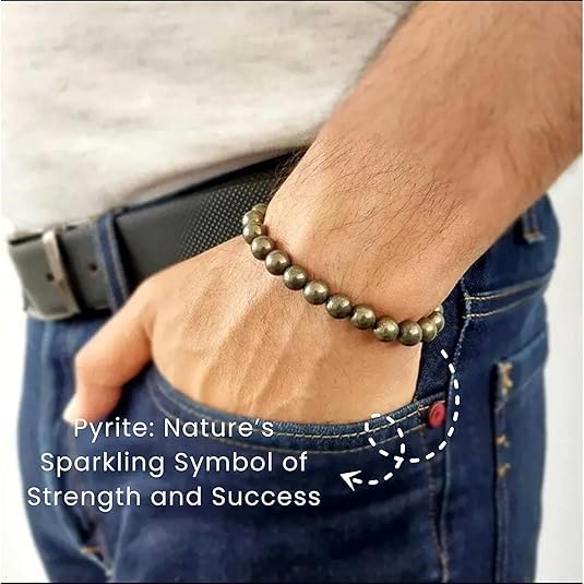Raw Pyrite Bracelet