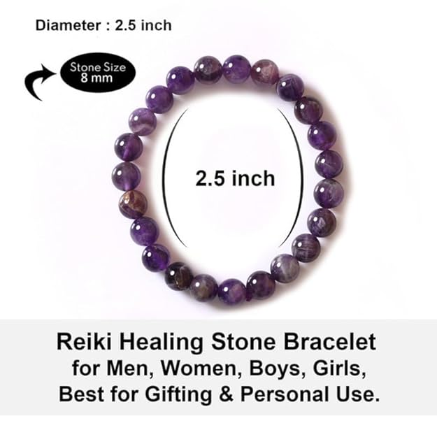 Certified Amethyst Bracelet