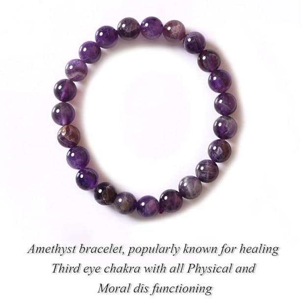 Certified Amethyst Bracelet
