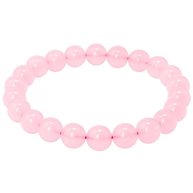 Certified Rose Quartz Crystal Bracelet