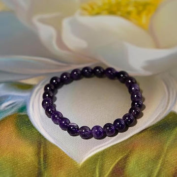 Certified Amethyst Bracelet