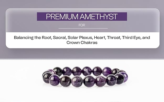 Certified Amethyst Bracelet
