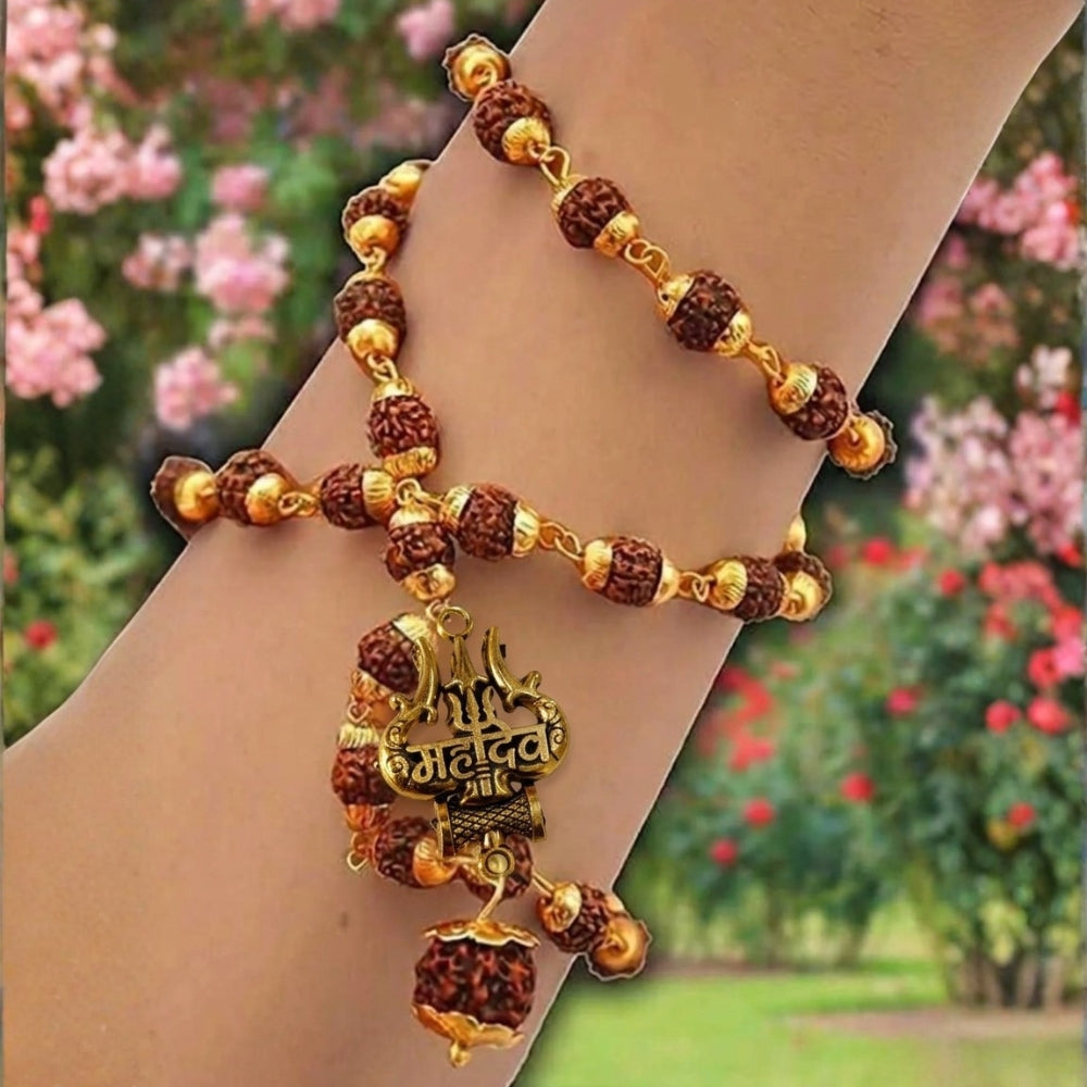 Vastu remedies for corporate success with gold capped Rudraksha jewelry