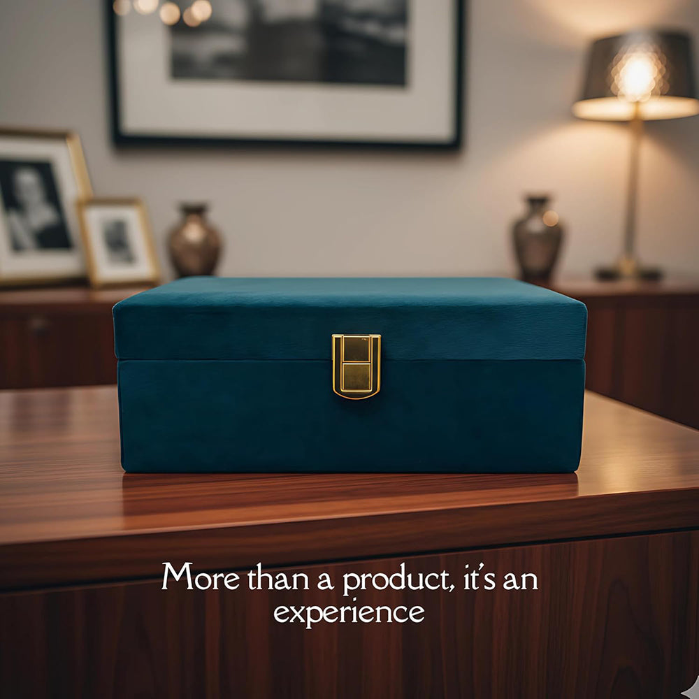 Kamdhenu Cow with Calf Metal Statue for Good Luck