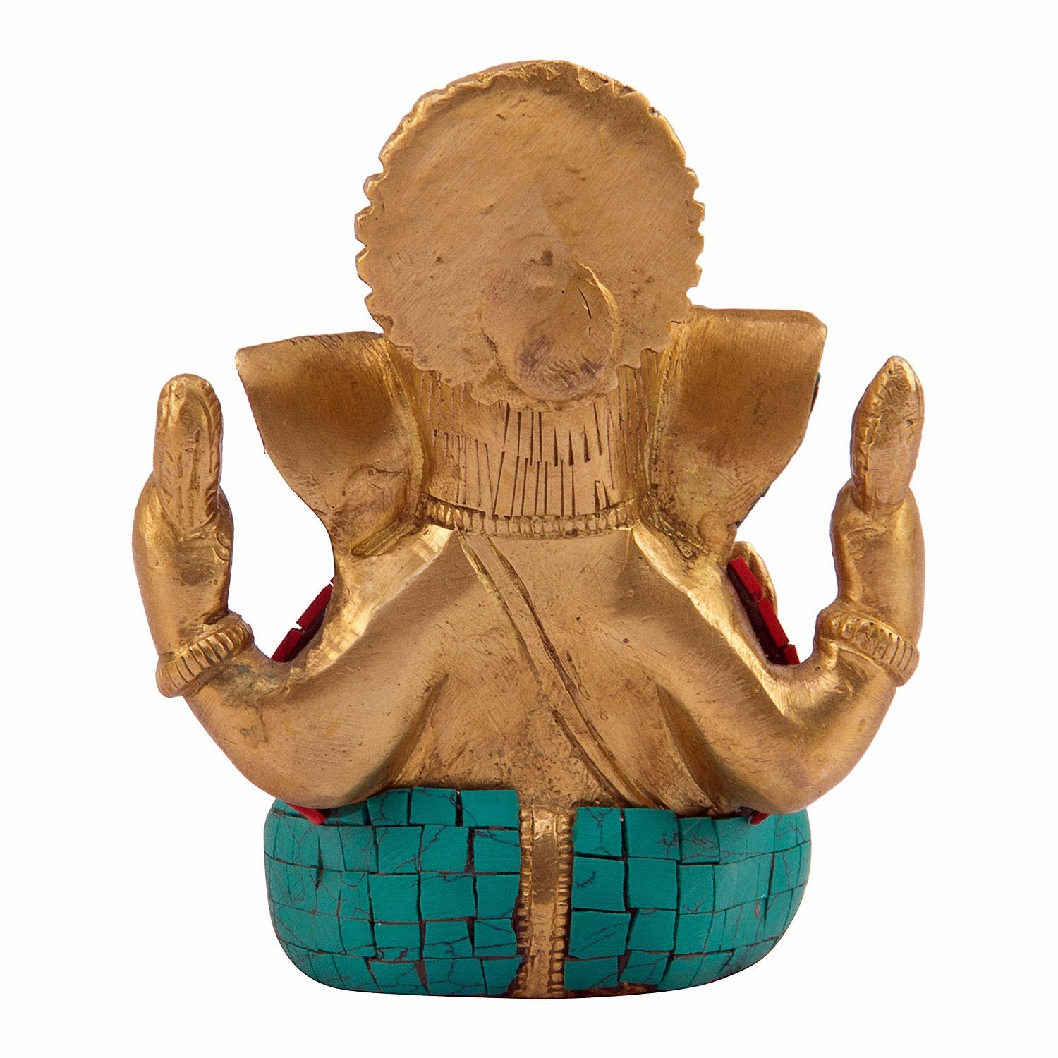 Brass Lord's Ganesh Idol | Ganesh ji Murti for Home, Office and Pooja Room