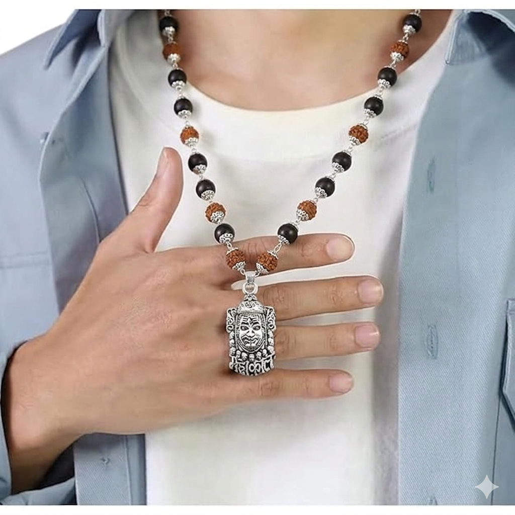 Handcrafted silver Shiva jewelry for daily Vastu and protection