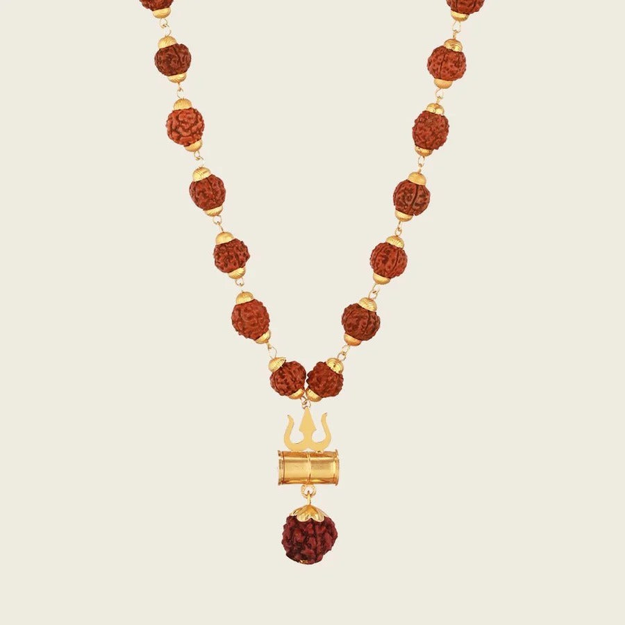 24K gold plated religious necklace for protection and success