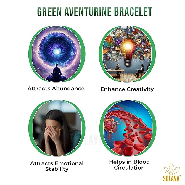 Green Aventurine Bracelet Certified - Unisex